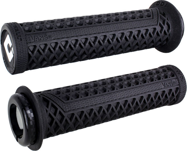 Picture of ODI Grips Vans V2.1 Lock-On black w/ black clamps 135mm